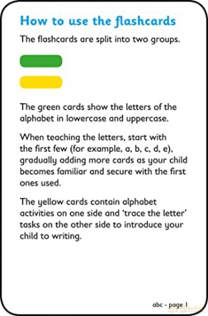 abc Flashcards: Ideal for home learning (Collins Easy Learning Preschool) - Collins Easy Learnin [KSIĄŻKA]