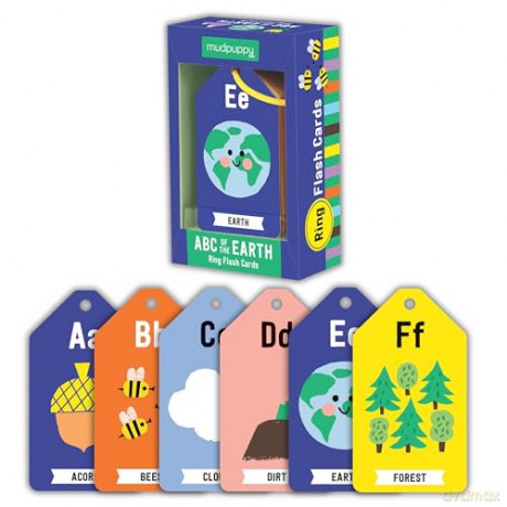 ABC of the Earth Ring Flash Cards - Mudpuppy [KSIĄŻKA]