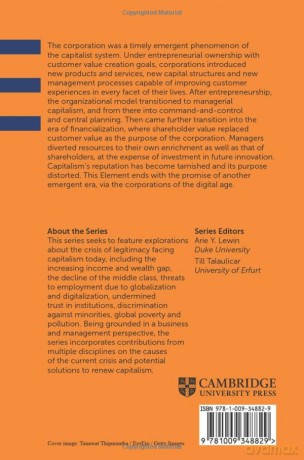 Aberrant Capitalism: The Decay and Revival of Customer Capitalism (Elements in Reinventing Capitalism) - Hunter Hastings [KSIĄŻKA]