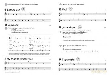 Abracadabra Saxophone: The Way to Learn Through Songs and Tunes: Pupil's Book + 2 CDs - Jonathan Rutland [KSIĄŻKA]
