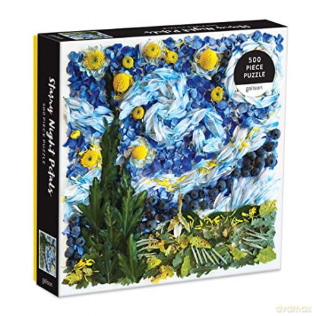 Abrams and Chronicle 9780735366497 Puzzle, Starry Night - Galison [PUZZLE]