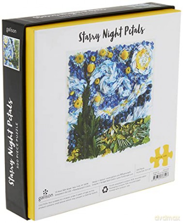 Abrams and Chronicle 9780735366497 Puzzle, Starry Night - Galison [PUZZLE]