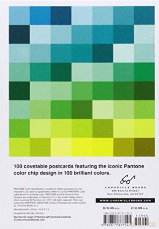 Abrams Pantone Postcard Box: 100 Postcards - Pantone Inc [KSIĄŻKA]