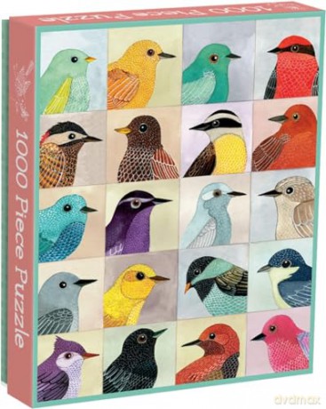 Abrexin Avian Friends 1000 Piece Puzzle, 9780735333413 - Galison [PUZZLE]