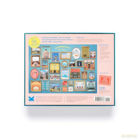 Accidentally Wes Anderson Jigsaw Puzzle - Wally Koval [KSIĄŻKA]
