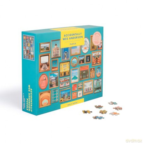 Accidentally Wes Anderson Jigsaw Puzzle - Wally Koval [KSIĄŻKA]