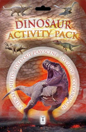 Activity Pack: Dinosaur: Part of the Activity Pack Nature Series for Children Aged 3 to 8 Years - Andrea Pinnington [KSIĄŻKA]