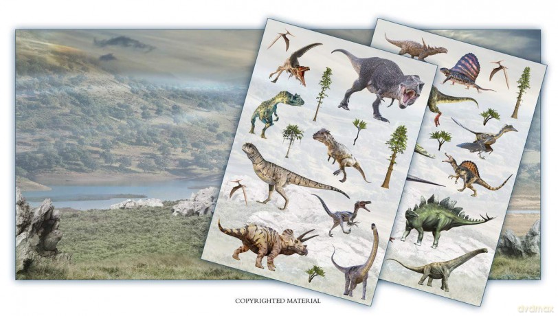 Activity Pack: Dinosaur: Part of the Activity Pack Nature Series for Children Aged 3 to 8 Years - Andrea Pinnington [KSIĄŻKA]
