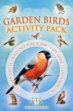 Activity Pack: Garden Birds: Part of the Activity Pack Nature Series for Children Aged 3 to 8 Years: 0 - Caz Buckingham [KSIĄŻKA]