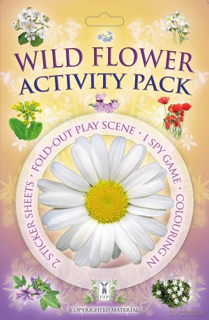Activity Pack: Wild Flower: Part of the Activity Pack Nature Series for Children Aged 3 to 8 Years: 0 - Caz Buckingham [KSIĄŻKA]