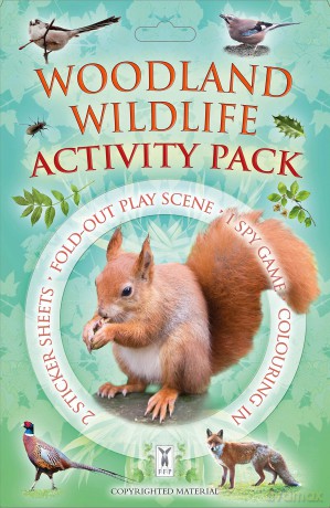 Activity Pack: Woodland Wildlife: Part of the Activity Pack Nature Series for Children Aged 3 to 8 Years: 0 - Andrea Pinnington [KSIĄŻKA]