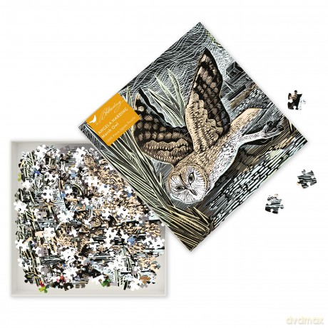 Adult Jigsaw Angela Harding: Marsh Owl: 1000 piece jigsaw (1000-piece jigsaws) - Flame Tree Studio [PUZZLE]