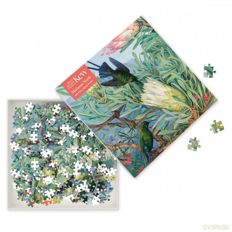Adult Jigsaw Kew Gardens' Marianne North: Honeyflowers and Honeysuckers: 1000 piece jigsaw (1000-piece jigsaws) - Flame Tree Studio [PUZZLE]