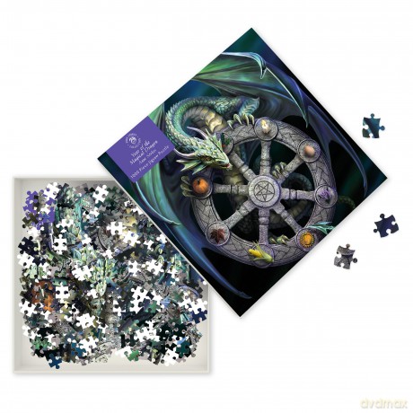 Adult Jigsaw Puzzle Anne Stokes: Wheel of the Year: 1000-piece Jigsaw Puzzles - Flame Tree [KSIĄŻKA]