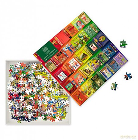 Adult Jigsaw Puzzle Bodleian Libraries: Rainbow Bookshelves: 1000-Piece Jigsaw Puzzles - Flame Tree Studio [PUZZLE]