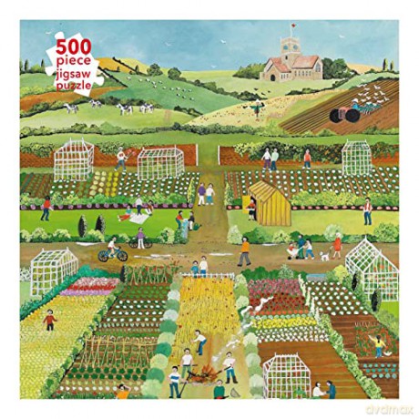 Adult Jigsaw Puzzle Judy Joel: Allotments, 2012 (500 Pieces): 500-Piece Jigsaw Puzzles - Flame Tree Studio [PUZZLE]