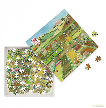 Adult Jigsaw Puzzle Judy Joel: Allotments, 2012 (500 Pieces): 500-Piece Jigsaw Puzzles - Flame Tree Studio [PUZZLE]