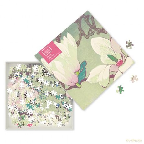 Adult Jigsaw Puzzle Ngs: Mabel Royds: Magnolia (500 Pieces): 500-Piece Jigsaw Puzzles - Flame Tree Gift [KSIĄŻKA]