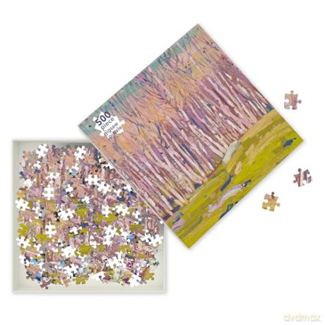 Adult Jigsaw Puzzle Tom Thomson: Silver Birches (500 Pieces): 500-Piece Jigsaw Puzzles - Flame Tree Gift [KSIĄŻKA]