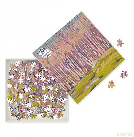 Adult Jigsaw Puzzle Tom Thomson: Silver Birches (500 Pieces): 500-Piece Jigsaw Puzzles - Flame Tree Gift [KSIĄŻKA]
