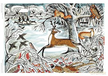 Adult Jigsaw Puzzle: Angela Harding: Winter Wonderland: 1000-Piece Jigsaw Puzzles - Flame Tree Studio [PUZZLE]