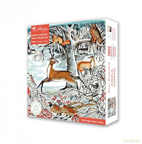 Adult Jigsaw Puzzle: Angela Harding: Winter Wonderland: 1000-Piece Jigsaw Puzzles - Flame Tree Studio [PUZZLE]