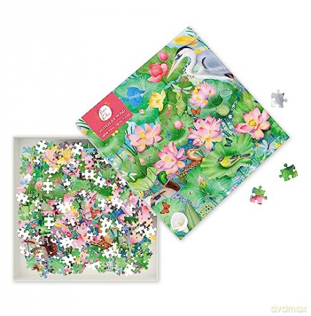 Adult Jigsaw Puzzle: Bex Parkin: Waterlily Pond: 1000-Piece Jigsaw Puzzles - Flame Tree Studio [PUZZLE]