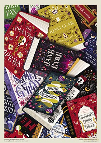 Adult Jigsaw Puzzle: Jenny Zemanek: Classics Cascade: 1000-Piece Jigsaw Puzzles - Flame Tree Studio [PUZZLE]