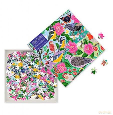 Adult Jigsaw Puzzle: Kate Heiss: Garden Birds: 1000-Piece Jigsaw Puzzles - Flame Tree Studio [PUZZLE]