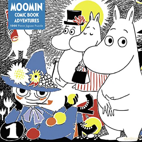 Adult Jigsaw Puzzle: Moomin: Comic Strip, Book One - Flame Tree Studio [KSIĄŻKA]