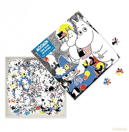 Adult Jigsaw Puzzle: Moomin: Comic Strip, Book One - Flame Tree Studio [KSIĄŻKA]