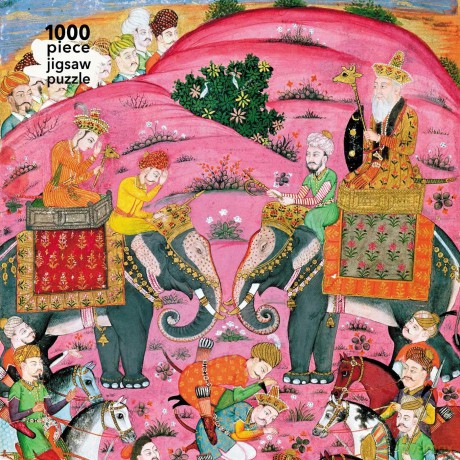 Adult Jigsaw Puzzle: Persian Heroes by Indian School (16th Century): 1000-Piece Jigsaw Puzzles - Flame Tree Studio [PUZZLE]