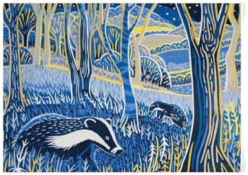 Adult Sustainable Jigsaw Puzzle Annie Soudain: Foraging by Moonlight: 1000-pieces. Ethical, Sustainable, Earth-friendly. (1000-piece Sustainable Jigsaws) - Flame Tree Studio [KSIĄŻKA]