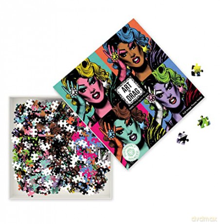 Adult Sustainable Jigsaw Puzzle Art of Drag: 1000-Pieces. Ethical, Sustainable, Earth-Friendly - Flame Tree Studio [PUZZLE]
