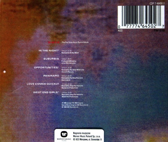 Pet Shop Boys: Disco [CD]
