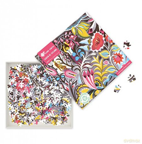 Adult Sustainable Jigsaw Puzzle Clare Curtis: Jardin de Suzanne: 1000-Pieces. Ethical, Sustainable, Earth-Friendly - Flame Tree Studio [PUZZLE]