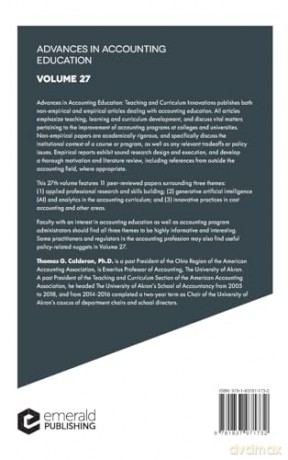 Advances in Accounting Education: Teaching and Curriculum Innovations: 27 (Advances in Accounting Education, 27) - Thomas G. Calderon [KSIĄŻKA]