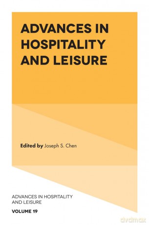 Advances in Hospitality and Leisure: 19 - Joseph S. Chen [KSIĄŻKA]