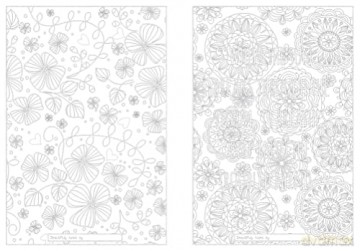 Adventures in Ink, Be Mindful Be Calm: Large Format (Colouring Books) - Daisy Seal [KSIĄŻKA]