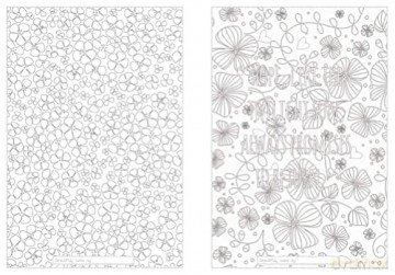 Adventures in Ink, Be Mindful Be Calm: Large Format (Colouring Books) - Daisy Seal [KSIĄŻKA]