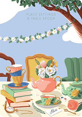 Adventures in Wonderland: Alice's Tea Party + Cocktails - Julia Murray [KALENDARZ]