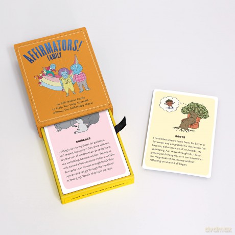 Affirmators! at Work: 50 Affirmation Cards to Help You Help Yourself - without the Self-Helpy-Ness! - Knock Knock [KSIĄŻKA]