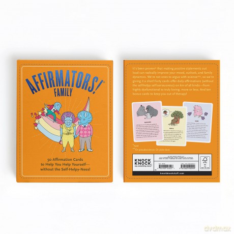 Affirmators! Family Deck: 50 Affirmation Cards on Kin of All Kinds - Without the Self-Helpy-Ness! - Suzi Barrett [KSIĄŻKA]