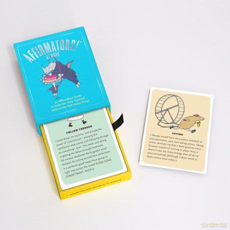 Affirmators! Family Deck: 50 Affirmation Cards on Kin of All Kinds - Without the Self-Helpy-Ness! - Suzi Barrett [KSIĄŻKA]