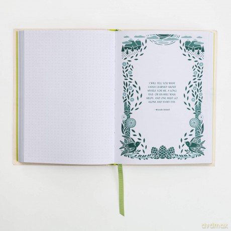 Afoot and Lighthearted: A Mindful Walking Log - Bonnie Smith Whitehouse [KSIĄŻKA]