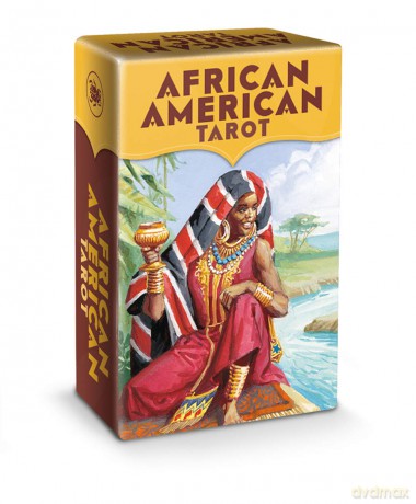 African American Tarot - Mini Tarot: 78 full colour tarot cards and instructions - Jamal R. [KSIĄŻKA]
