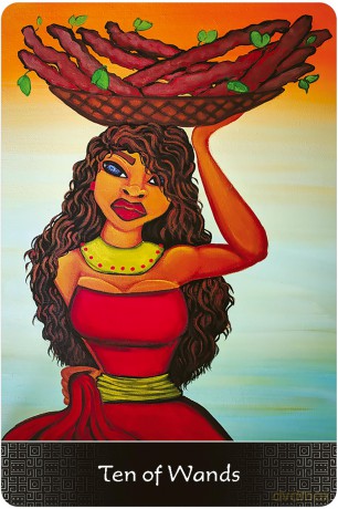 Afro Goddess Tarot Arcanas - Andrea Furtick [KSIĄŻKA]
