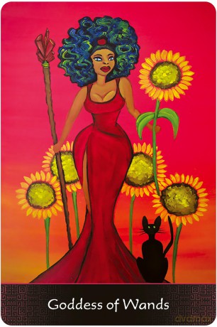 Afro Goddess Tarot Arcanas - Andrea Furtick [KSIĄŻKA]