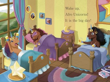 Afro Unicorn: A Magical Parade (Step Into Reading) - April Showers [KSIĄŻKA]