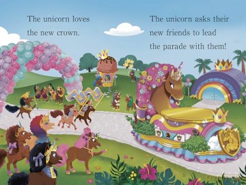 Afro Unicorn: A Magical Parade (Step Into Reading) - April Showers [KSIĄŻKA]